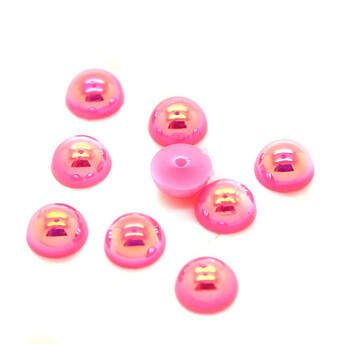 Полубусины акриловые АВ 4 мм +-500 шт. Св. розовый