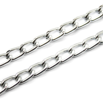 Цепь для рукоделия 6х3,5х1 мм Цвет Серебро 1м._А311