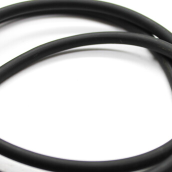 Шнур каучук 5 мм 1 м Черный