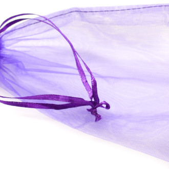 Подарочный мешочек из органзы 10х15 см (+-5 мм) 1 шт. Фиолетовый