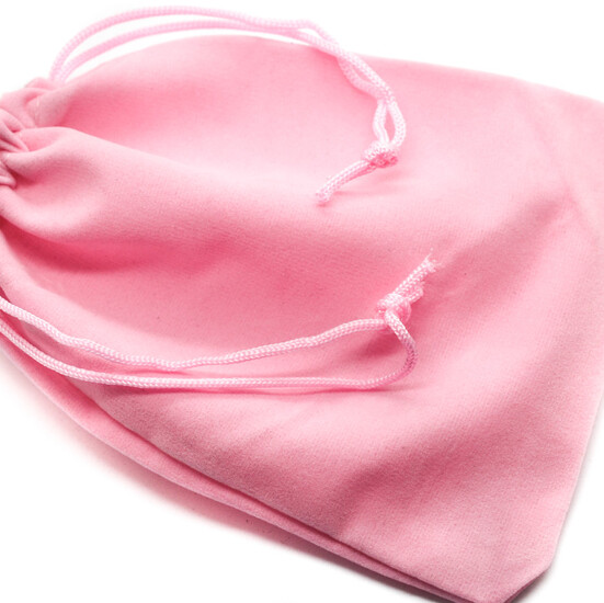 Подарочный мешочек из бархата 12х15 см (+-5 мм) 1 шт. Розовый светлый