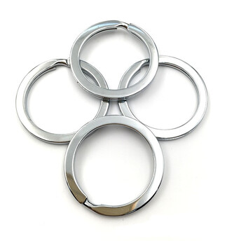 Основа для брелка кольцо 30 мм 10 шт. Цвет Платина