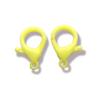 Карабин пластиковый 26 мм 10 шт. Цитрин