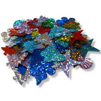 Пайетки Микс 25 г Разные цвета