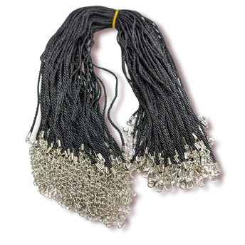 Шнурок на шею Милан 3 мм 45 см.