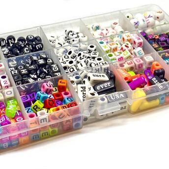 Набор для изготовления украшений № 20 170х95х25 мм ±1000 шт.