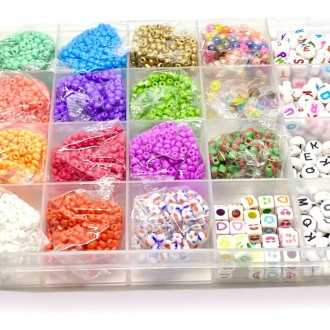 Набор для изготовления украшений № 23 190х130х20 мм 2000 шт.