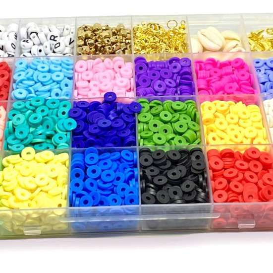 Набор для изготовления украшений № 2 190х130х22 мм ±4378 шт.