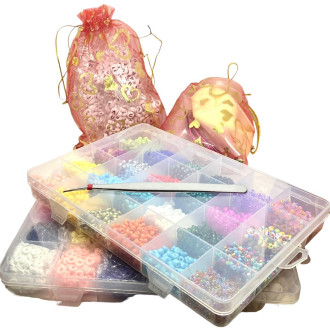 Набор для изготовления украшений №22 190х130х20 мм ±4100 шт.