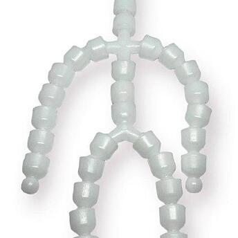 Каркас для игрушек гибкий Скелет для кукол и мишек 20 см