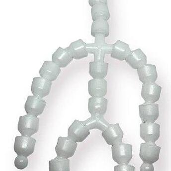 Каркас для игрушек гибкий Скелет для кукол и мишек 20 см