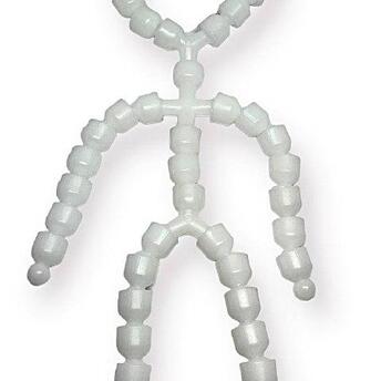 Каркас для игрушек гибкий Скелет для кукол и мишек 20 см