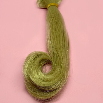 Волосы для кукол Kerr Ye Luoli прямые каре Русый (№ 10) длина 15 см