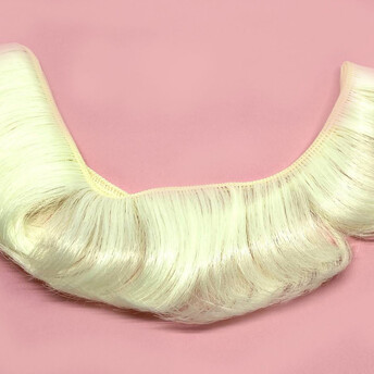 Волосы для кукол короткие Светлый блонд (№ 2) длина 5 см