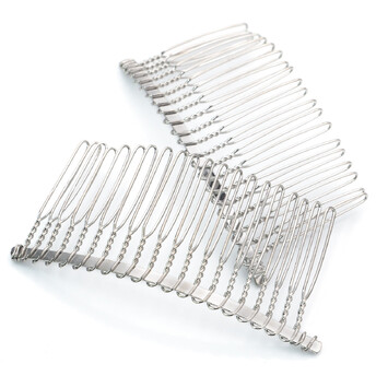 Основа для гребешка 20 зубчиков 80х37 мм Платина 1 шт.