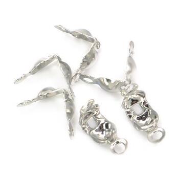 Каллоты 100 шт. 7х4 мм Серебро