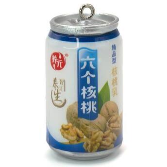 Подвеска, брелок в виде банки Walnut, размер 45х23мм, 1шт.