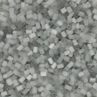 Бисер рубка сатин 2 мм 25 г Серый