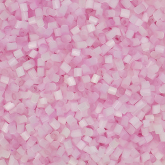 Бисер рубка сатин 2 мм 25 г Розовый светлый