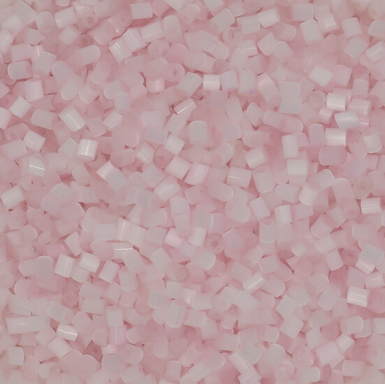 Бисер рубка сатин 2 мм 25 г Розовый смола
