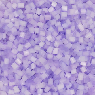 Бисер рубка сатин 2 мм 25 г Сиреневый