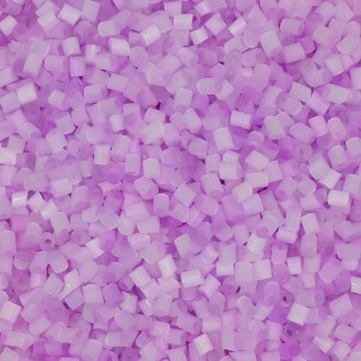 Бісер рубка сатин 2 мм 25 г Ліловий