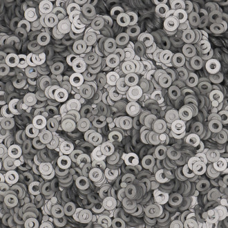 Пайетки круглые 2 мм 25 г Серый матовый