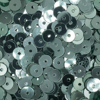 Пайетки круглые 5 мм 25 г Черный Никель