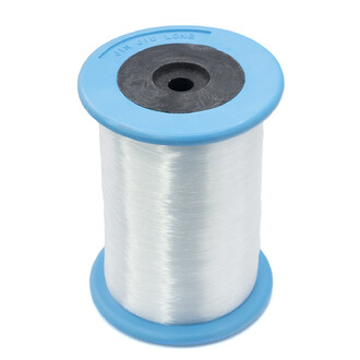 Мононить для рукоделия 0,25 мм катушка 1200 м Прозрачный 1 шт.