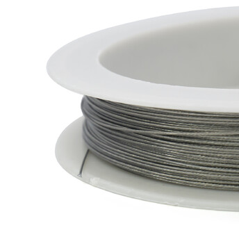 Ювелирный тросик 0,70 мм ±11 м Платина