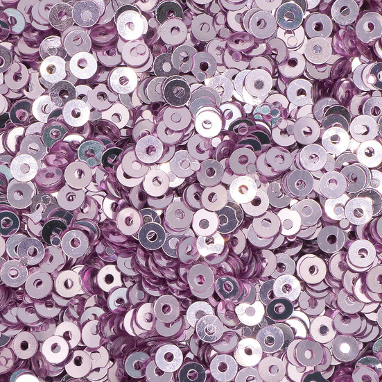 Пайетки круглые 3 мм 250 г Розовый