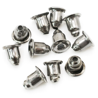 Заглушка для гвоздиков 5,4х5 мм Платина 100 шт.