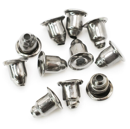 Заглушка для гвоздиков 5,4х5 мм Платина 100 шт.