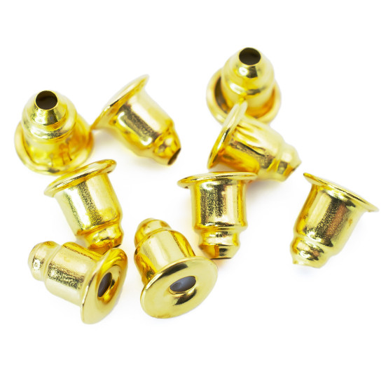 Заглушка для гвоздиков 5,4х5 мм Золото 100 шт.