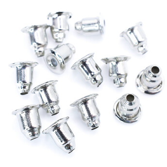 Заглушка для гвоздиков 5,4х5 мм Серебро 100 шт.