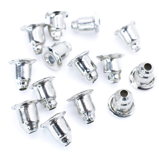 Заглушка для гвоздиков 5,4х5 мм Серебро 100 шт.