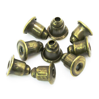 Заглушка для гвоздиков 5,4х5 мм Бронза 100 шт.