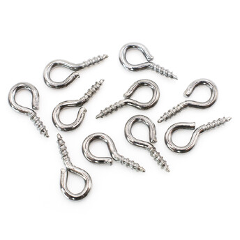 Штифт винтовой для бижутерии 5х10 мм +-50 шт. Черный Никель