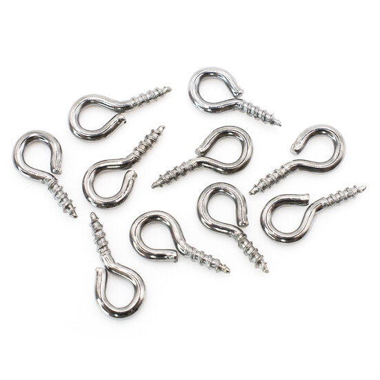 Штифт винтовой для бижутерии 5х10 мм +-50 шт. Черный Никель