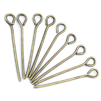 Булавки Пины с петелькой 14х0,7 мм Бронзовый +-200 шт.