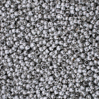 Стопперы (кримпы) фиксатор Бусина 1,5 мм Платина +-350 шт.