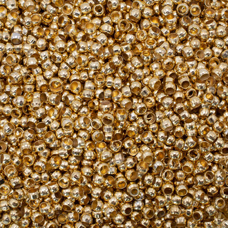 Стопперы (кримпы) фиксатор Бусина 2,5 мм Золото 350 шт.