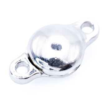 Замок магнитный Круглый 10 мм Платина 1 шт.