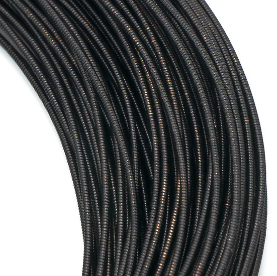 Канитель жесткая 1,1 мм 1 м Черный