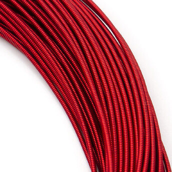 Канитель жесткая 1,2 мм 1 м Красный