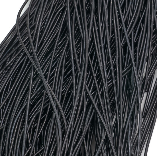 Канитель гладкая глянцевая 1 мм 5 г Черный