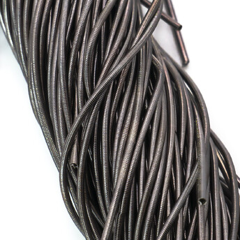 Канитель гладкая глянцевая 1 мм 5 г Черный Никель