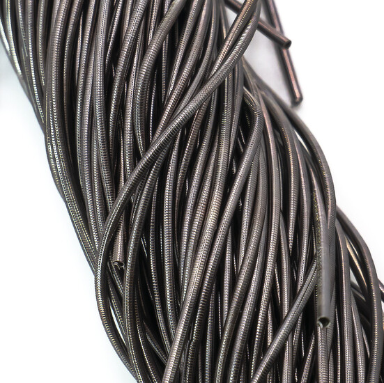 Канитель гладкая глянцевая 1 мм 5 г Черный Никель