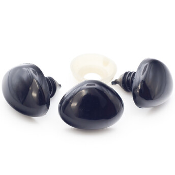 Носики для игрушек 12х15 мм +-30 шт. Черный