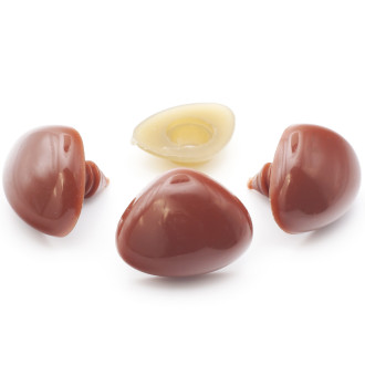 Носики для игрушек 13х18 мм +-25 шт. Коричневый